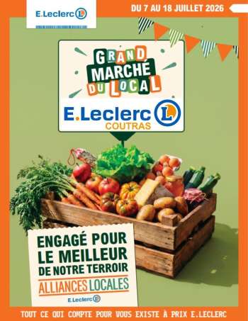 Catalogue E.Leclerc - 07/07/2026 - 18/07/2026.
