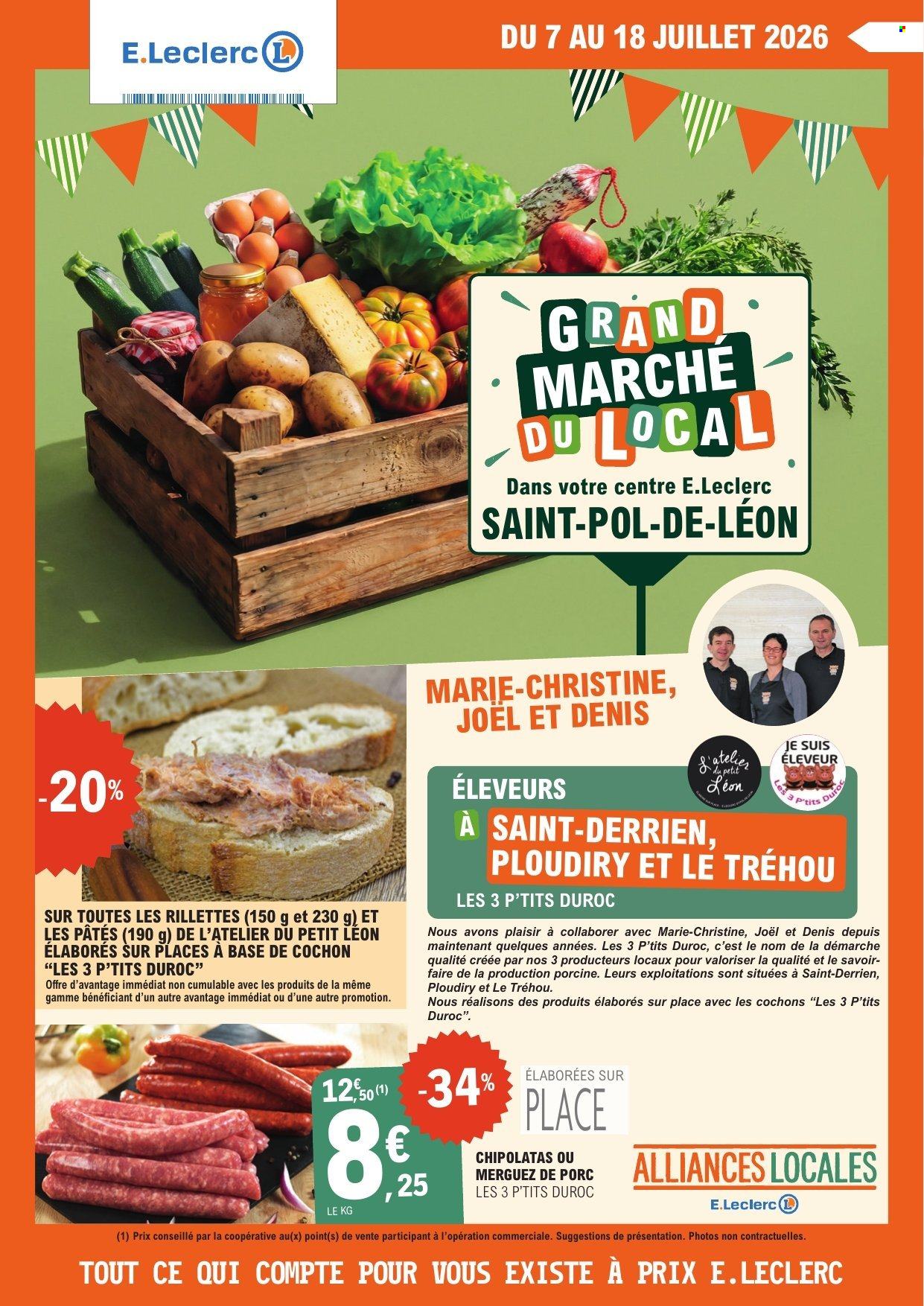 Catalogue E.Leclerc - 07/07/2026 - 18/07/2026. Page 1
