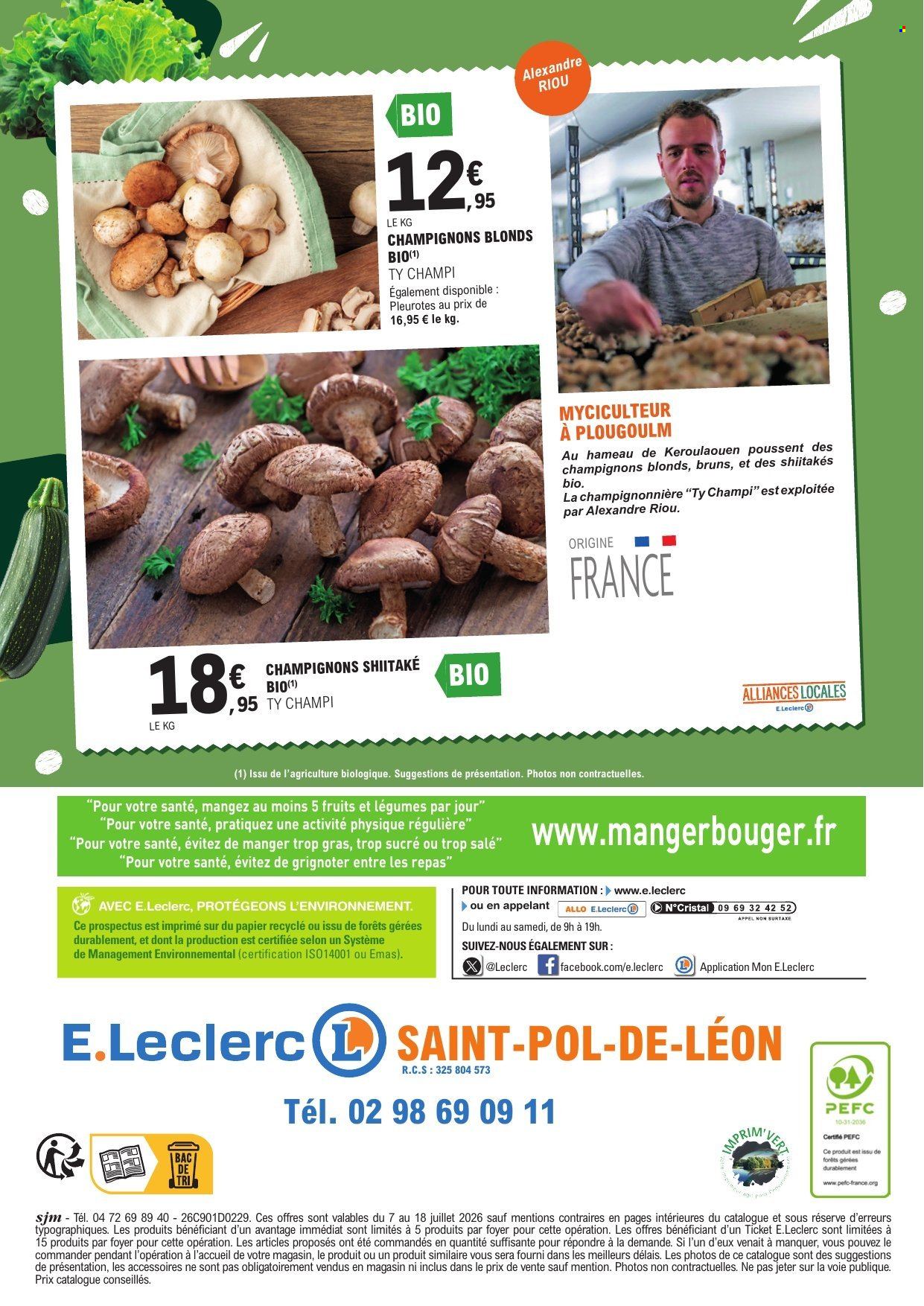 Catalogue E.Leclerc - 07/07/2026 - 18/07/2026. Page 4