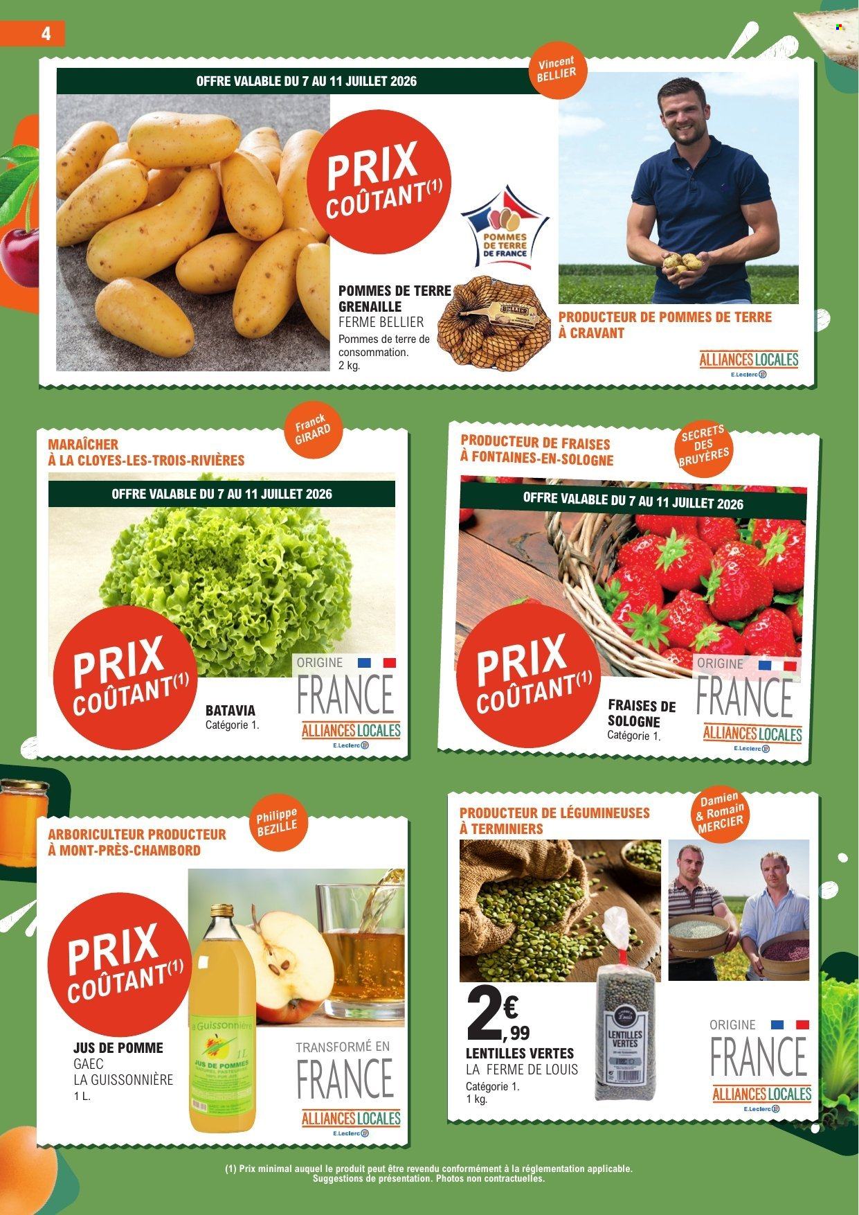 Catalogue E.Leclerc - 07/07/2026 - 18/07/2026. Page 4