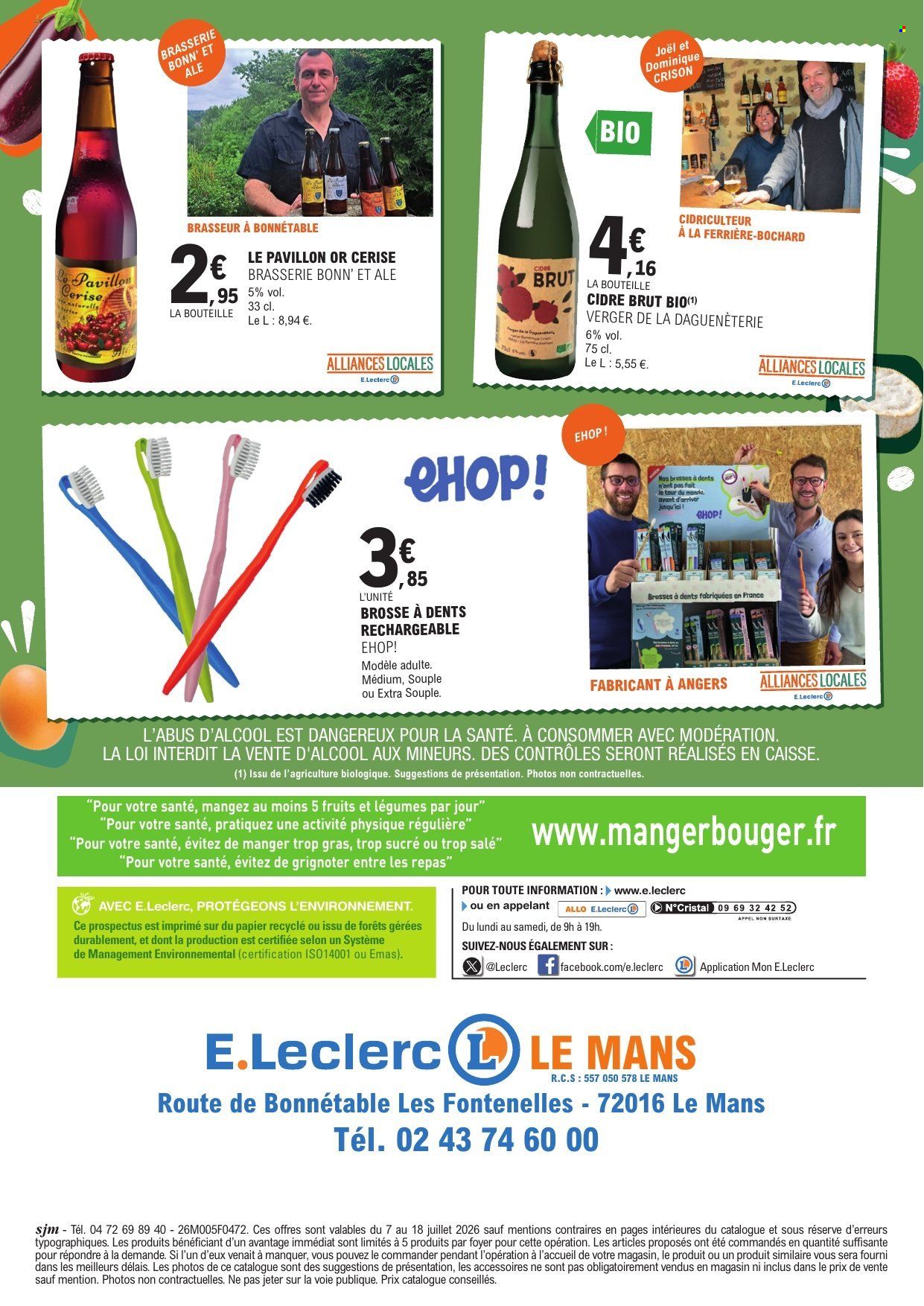 Catalogue E.Leclerc - 07/07/2026 - 18/07/2026. Page 8