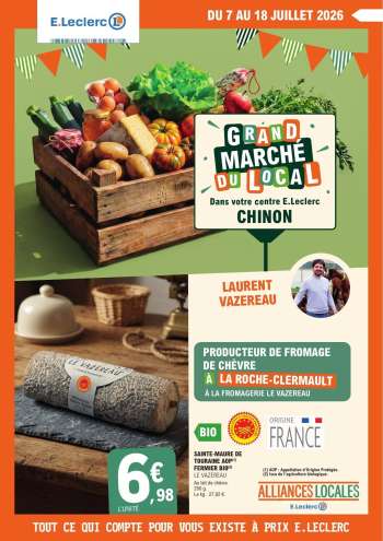 Catalogue E.Leclerc - 07/07/2026 - 18/07/2026.