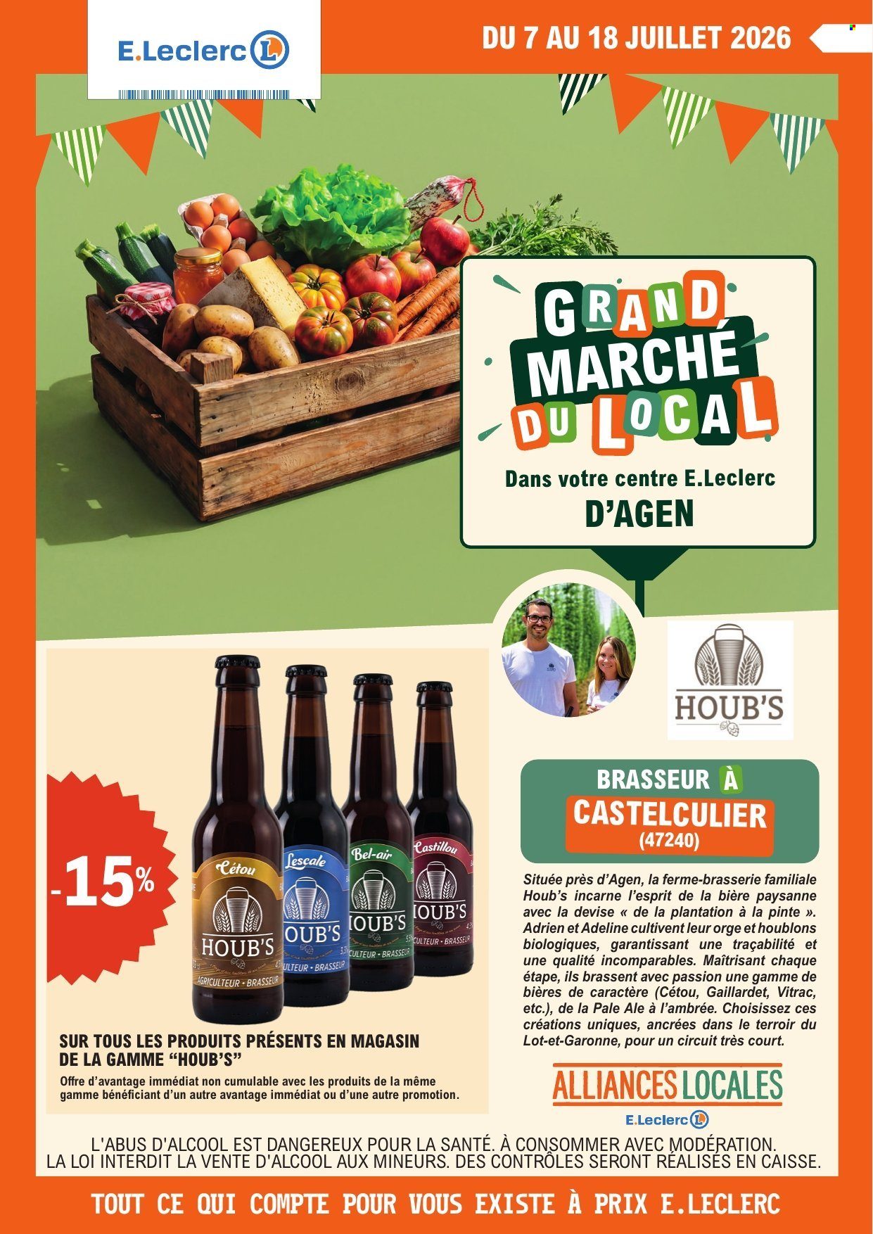 Catalogue E.Leclerc - 07/07/2026 - 18/07/2026. Page 1