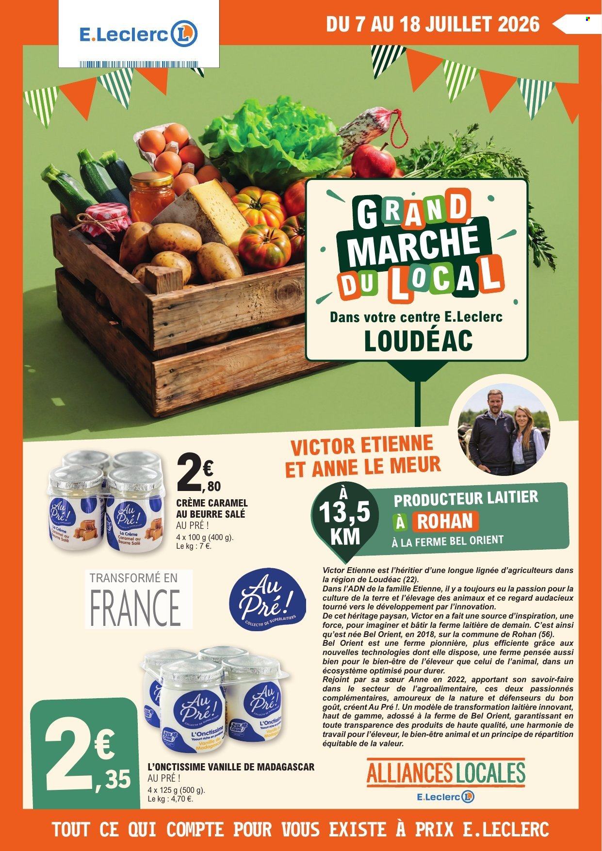 Catalogue E.Leclerc - 07/07/2026 - 18/07/2026. Page 1