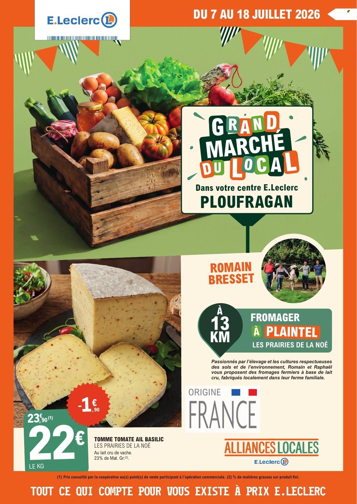 Catalogue E.Leclerc - 07/07/2026 - 18/07/2026. Page 1