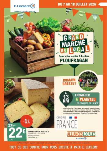 Catalogue E.Leclerc - 07/07/2026 - 18/07/2026.