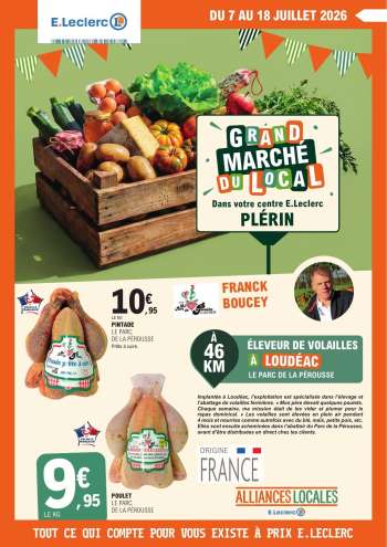 Catalogue E.Leclerc - 07/07/2026 - 18/07/2026.