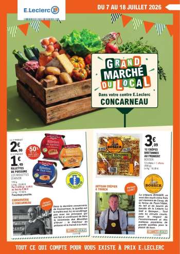 Catalogue E.Leclerc - 07/07/2026 - 18/07/2026.