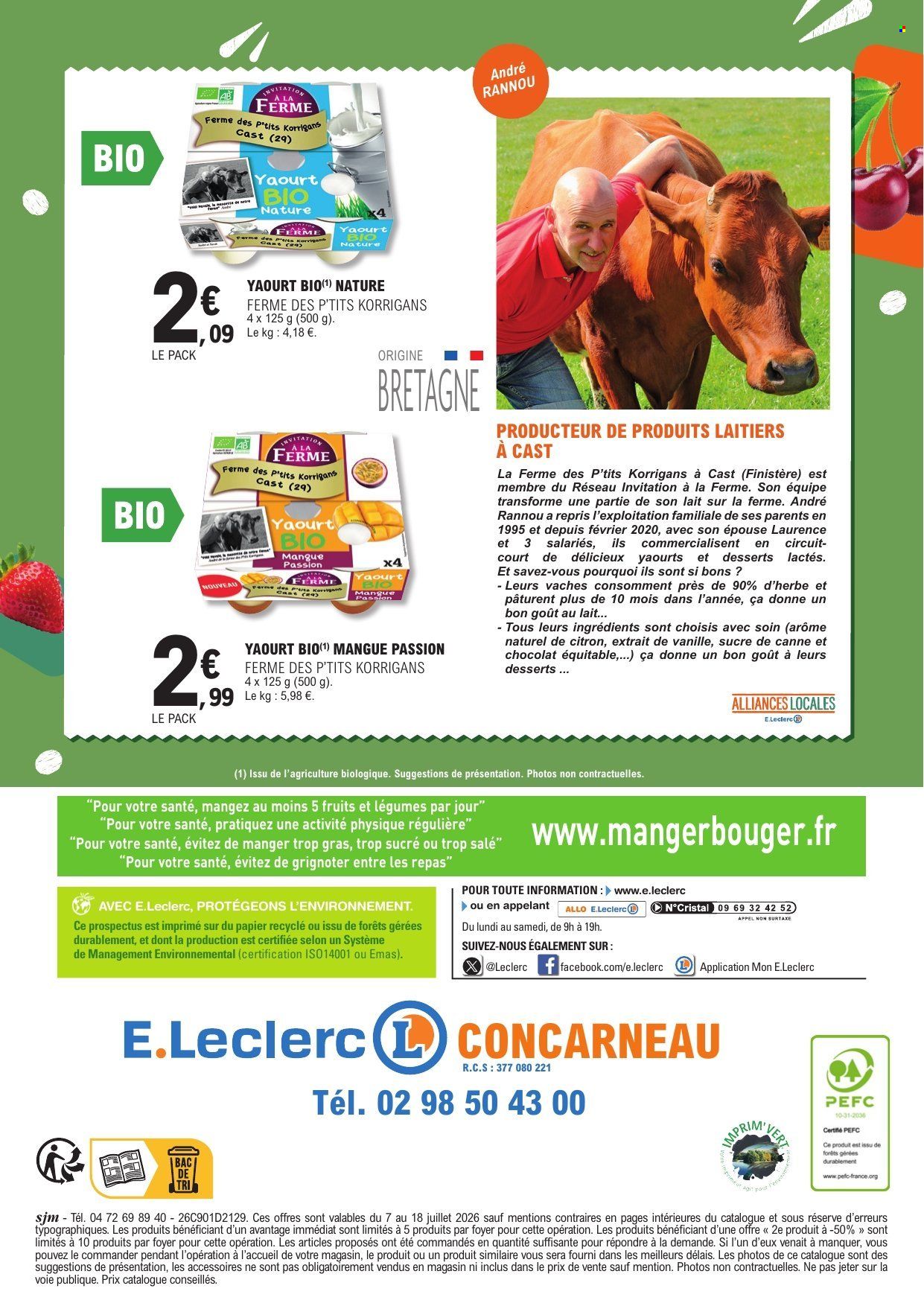 Catalogue E.Leclerc - 07/07/2026 - 18/07/2026. Page 4