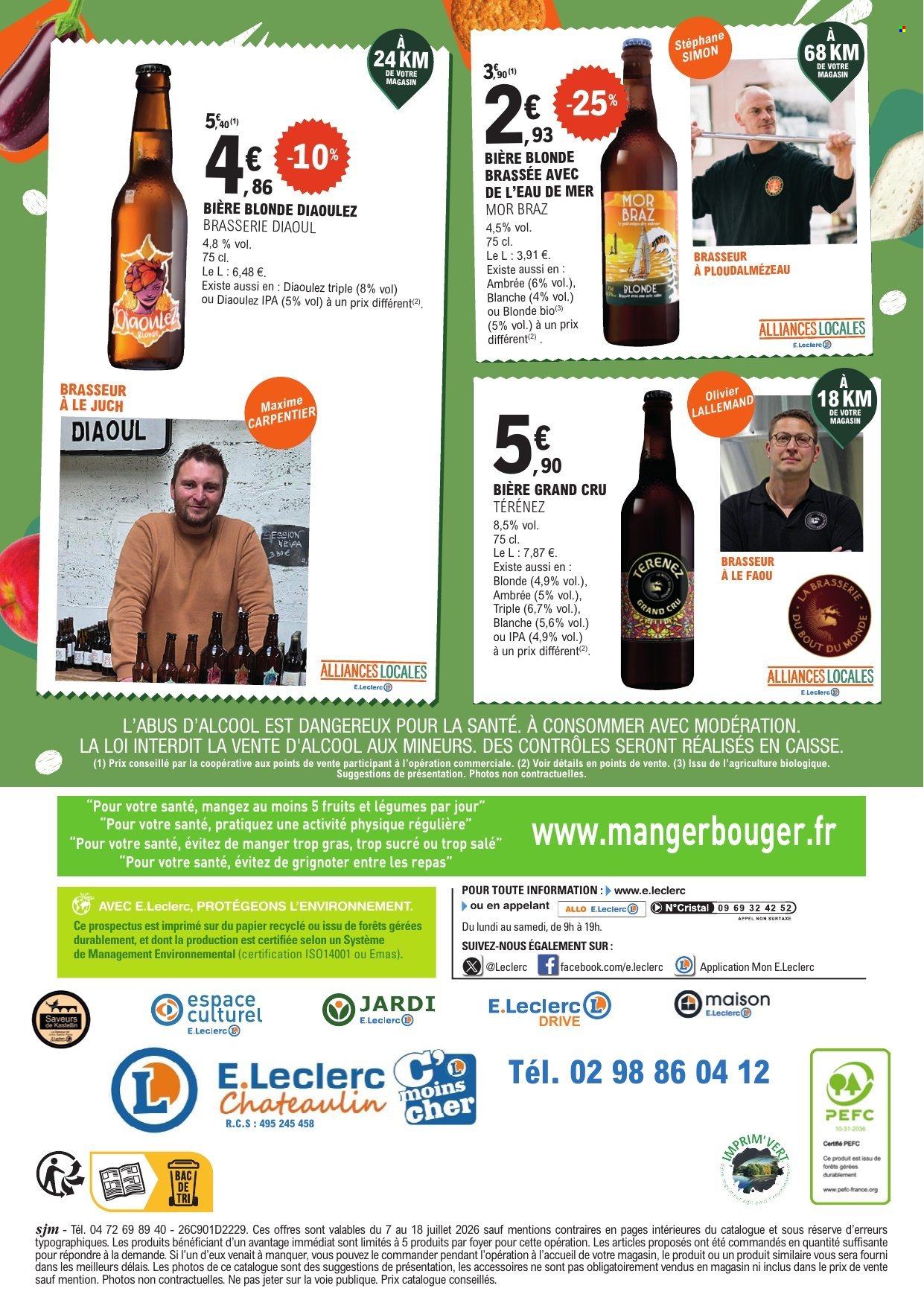 Catalogue E.Leclerc - 07/07/2026 - 18/07/2026. Page 4