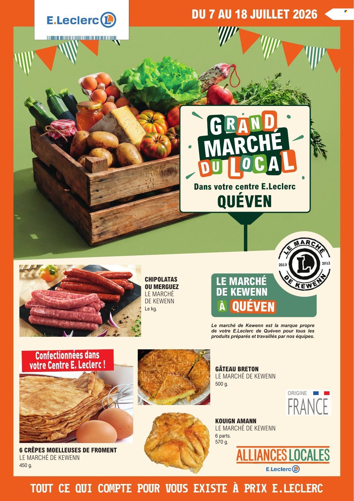Catalogue E.Leclerc - 07/07/2026 - 18/07/2026. Page 1