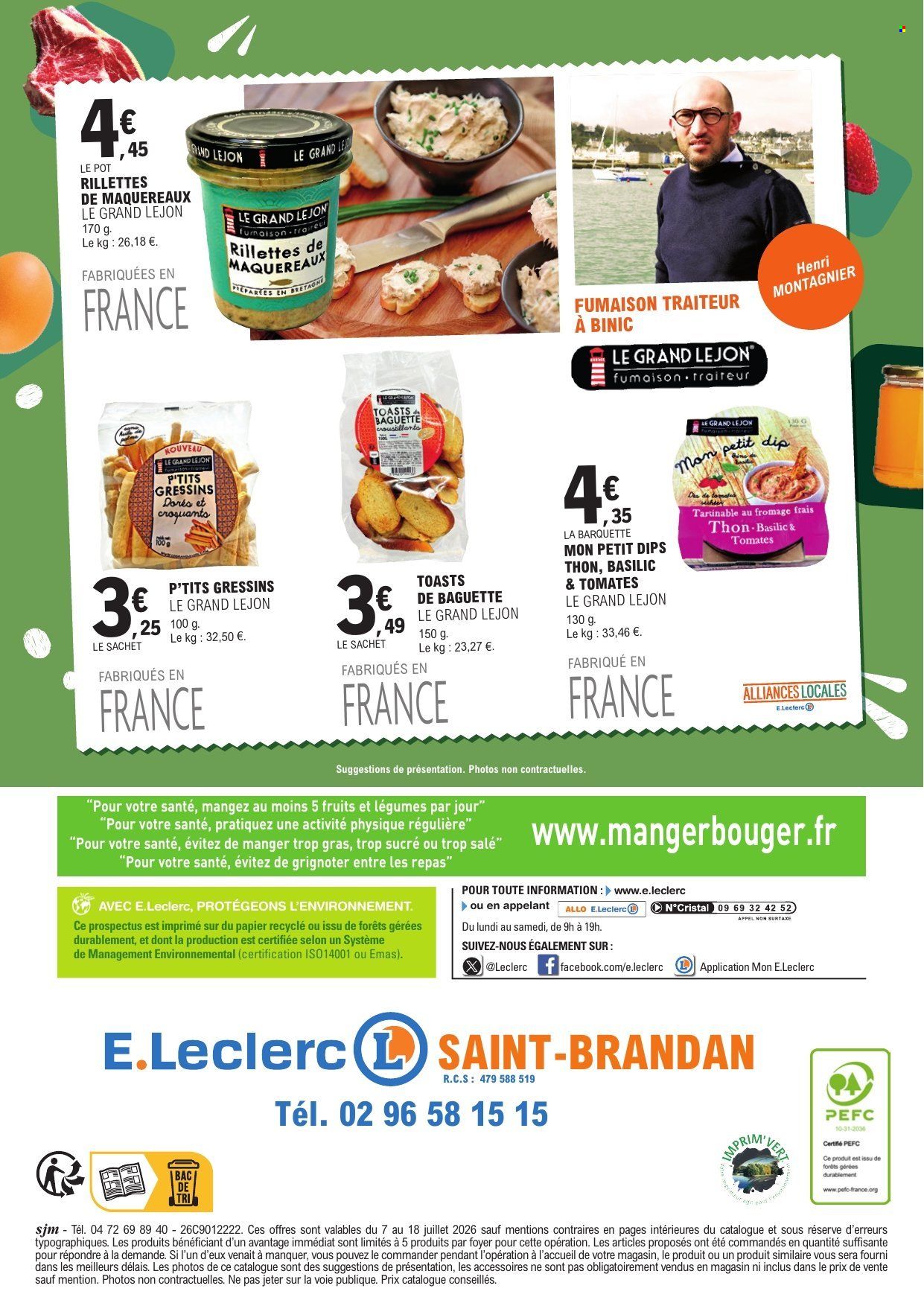 Catalogue E.Leclerc - 07/07/2026 - 18/07/2026. Page 8
