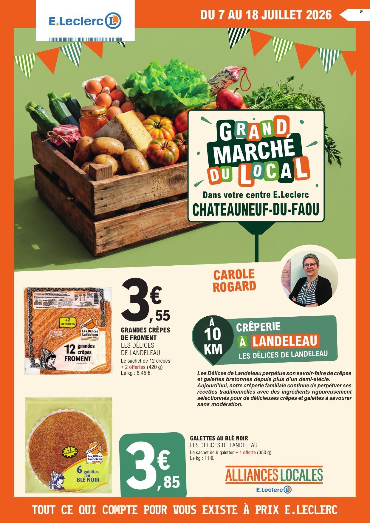 Catalogue E.Leclerc - 07/07/2026 - 18/07/2026. Page 1