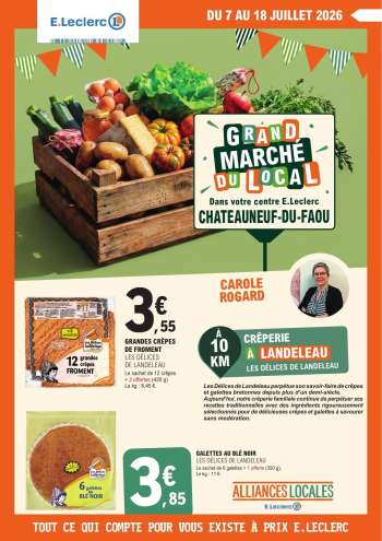 Catalogue E.Leclerc - 07/07/2026 - 18/07/2026.