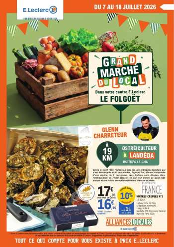 Catalogue E.Leclerc - 07/07/2026 - 18/07/2026.