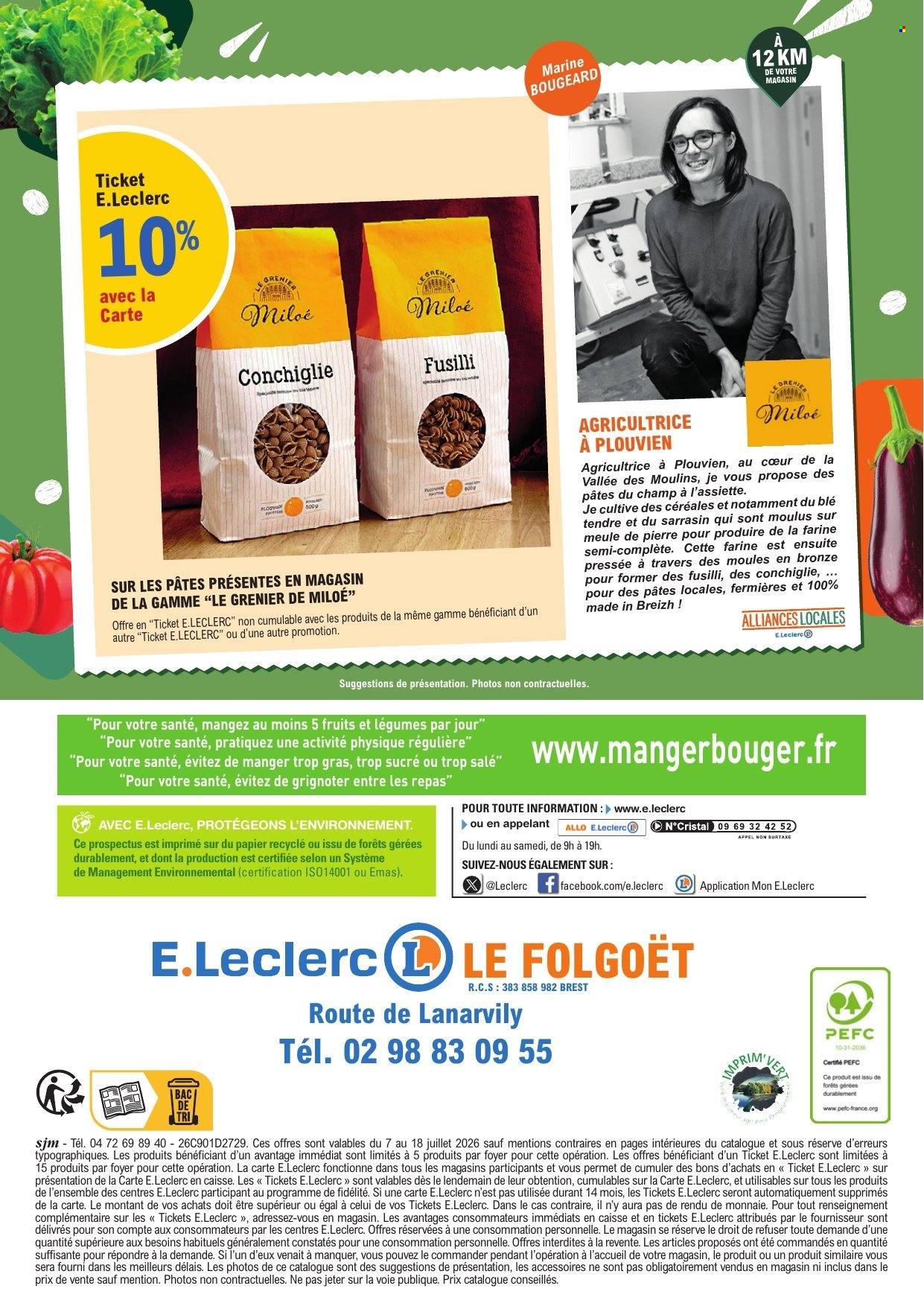 Catalogue E.Leclerc - 07/07/2026 - 18/07/2026. Page 4