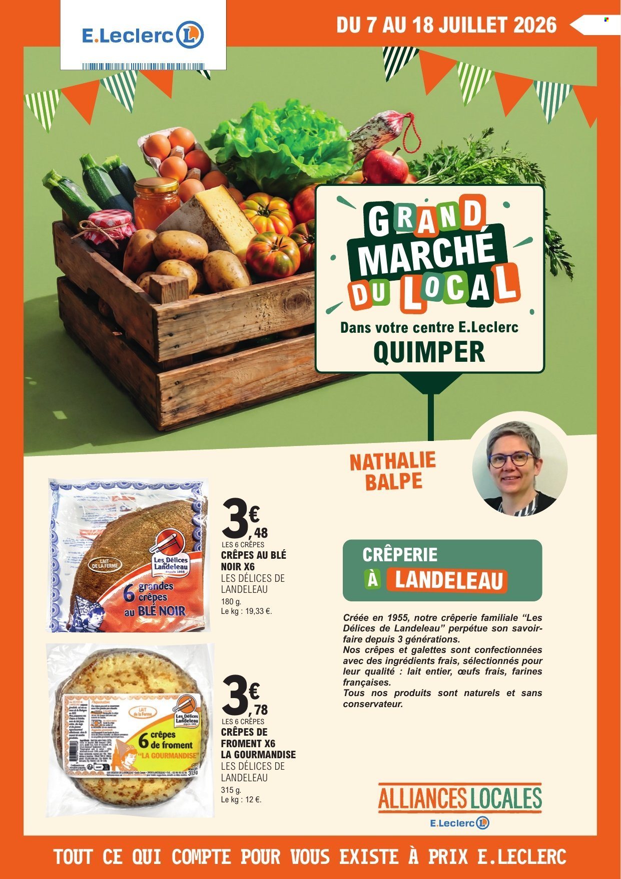 Catalogue E.Leclerc - 07/07/2026 - 18/07/2026. Page 1
