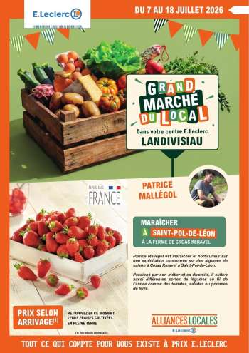Catalogue E.Leclerc - 07/07/2026 - 18/07/2026.