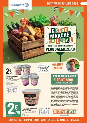 Catalogue E.Leclerc - 07/07/2026 - 18/07/2026.