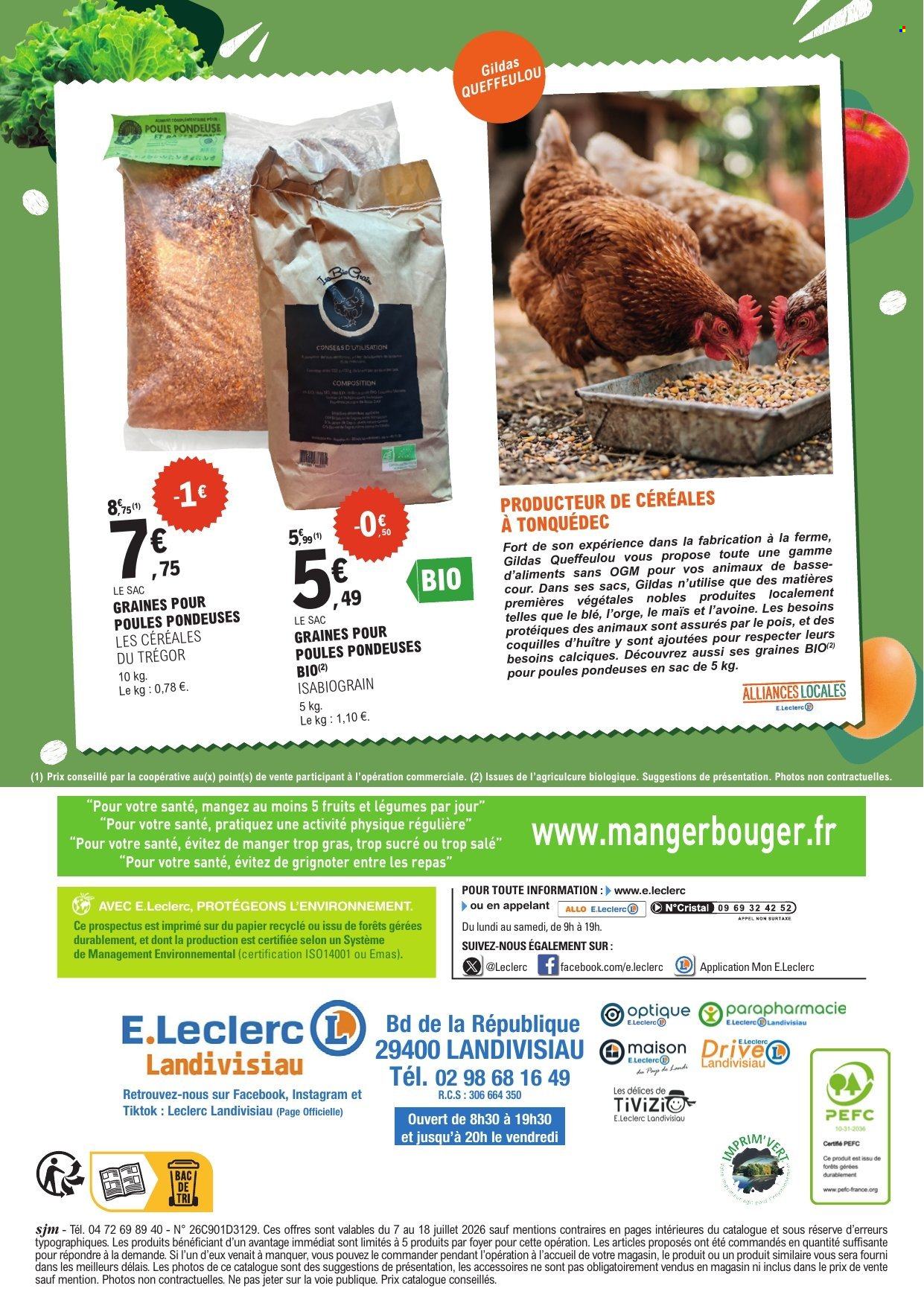 Catalogue E.Leclerc - 07/07/2026 - 18/07/2026. Page 8
