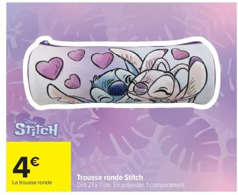 Trousse ronde Stitch