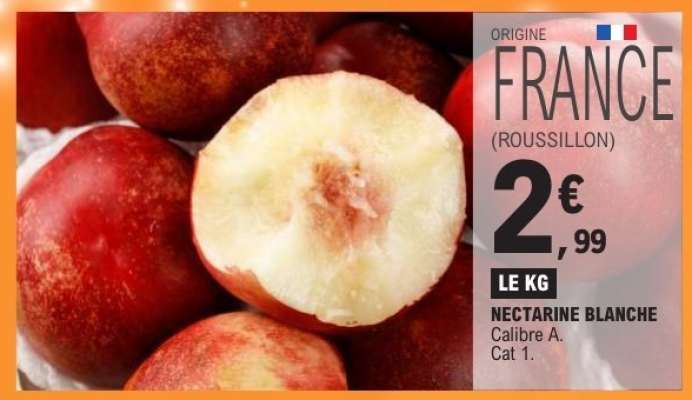 Nectarine blanche
