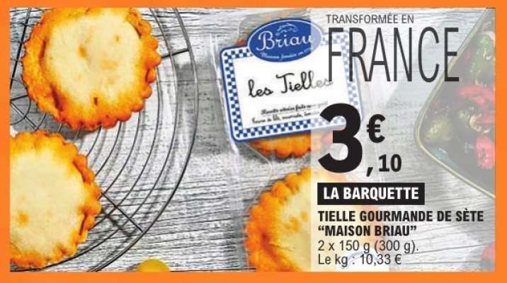 TIELLE GOURMANDE DE SÈTE “MAISON BRIAU”