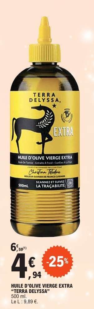 Huile D'olive Vierge Extra Terra Delyssa