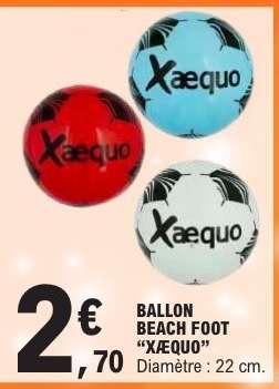 BALLON BEACH FOOT “XÆQUO”