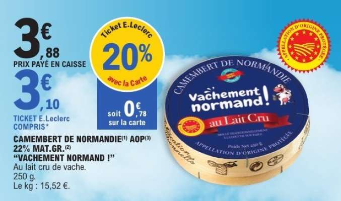 CAMEMBERT DE NORMANDIE