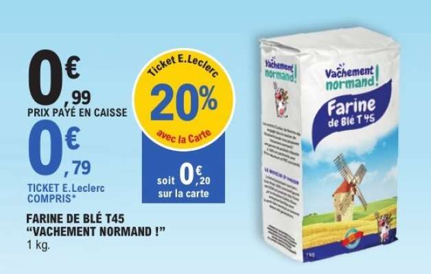 Farine de Blé T45 'Vachement Normand !'
