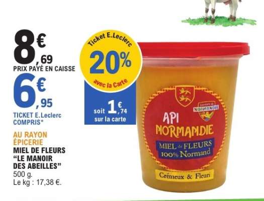 MIEL DE FLEURS "LE MANOIR DES ABEILLES"