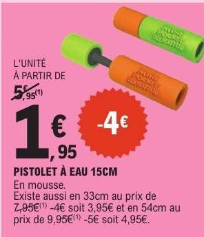 PISTOLET À EAU 15CM