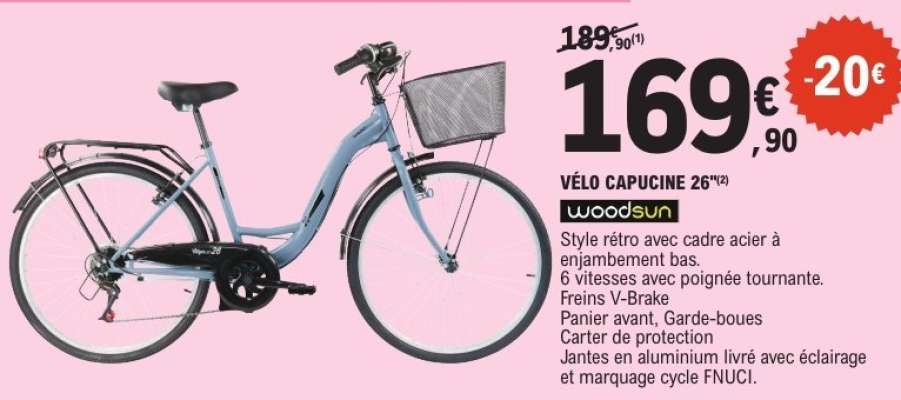 VÉLO CAPUCINE 26"