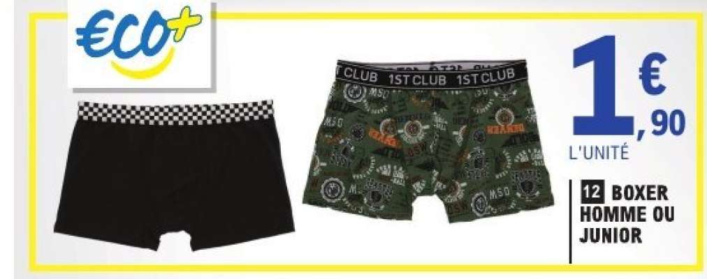 Boxer Homme ou Junior