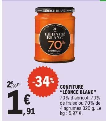 CONFITURE “LÉONCE BLANC”