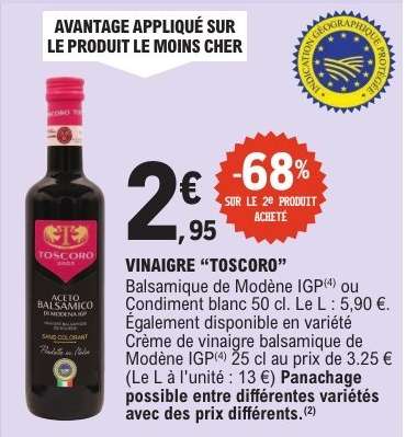Vinaigre "Toscoro"