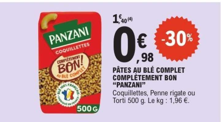 PANZANI Coquillettes