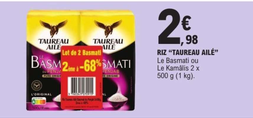 Riz "Taureau Ailé"