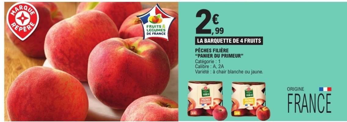 LA BARQUETTE DE 4 FRUITS