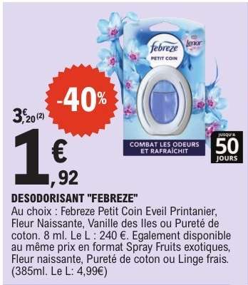DÉSODORISANT FEBREZE