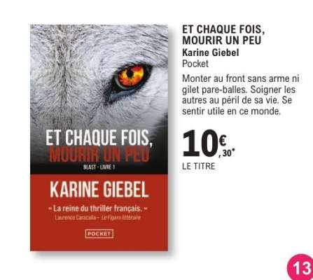 ET CHAQUE FOIS, MOURIR UN PEU