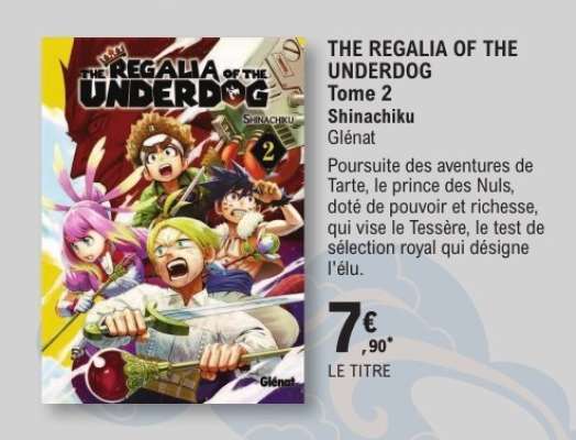 THE REGALIA OF THE UNDERDOG Tome 2