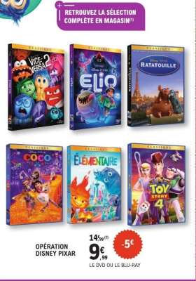 OPÉRATION DISNEY PIXAR