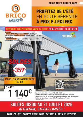 Catalogue E.Leclerc - 08/07/2026 - 25/07/2026.