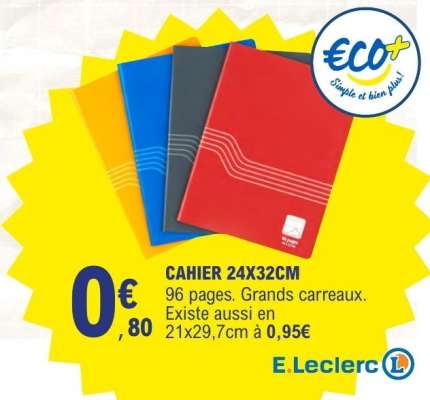 CAHIER 24X32CM