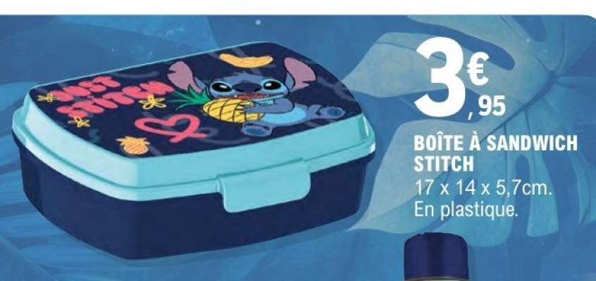 BOÎTE À SANDWICH STITCH