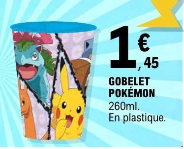 GOBELET POKÉMON