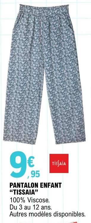 PANTALON ENFANT "TISSAIA"