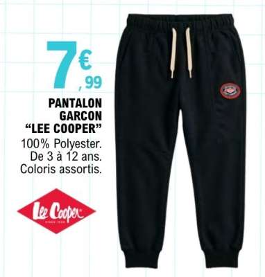 PANTALON GARCON “LEE COOPER”
